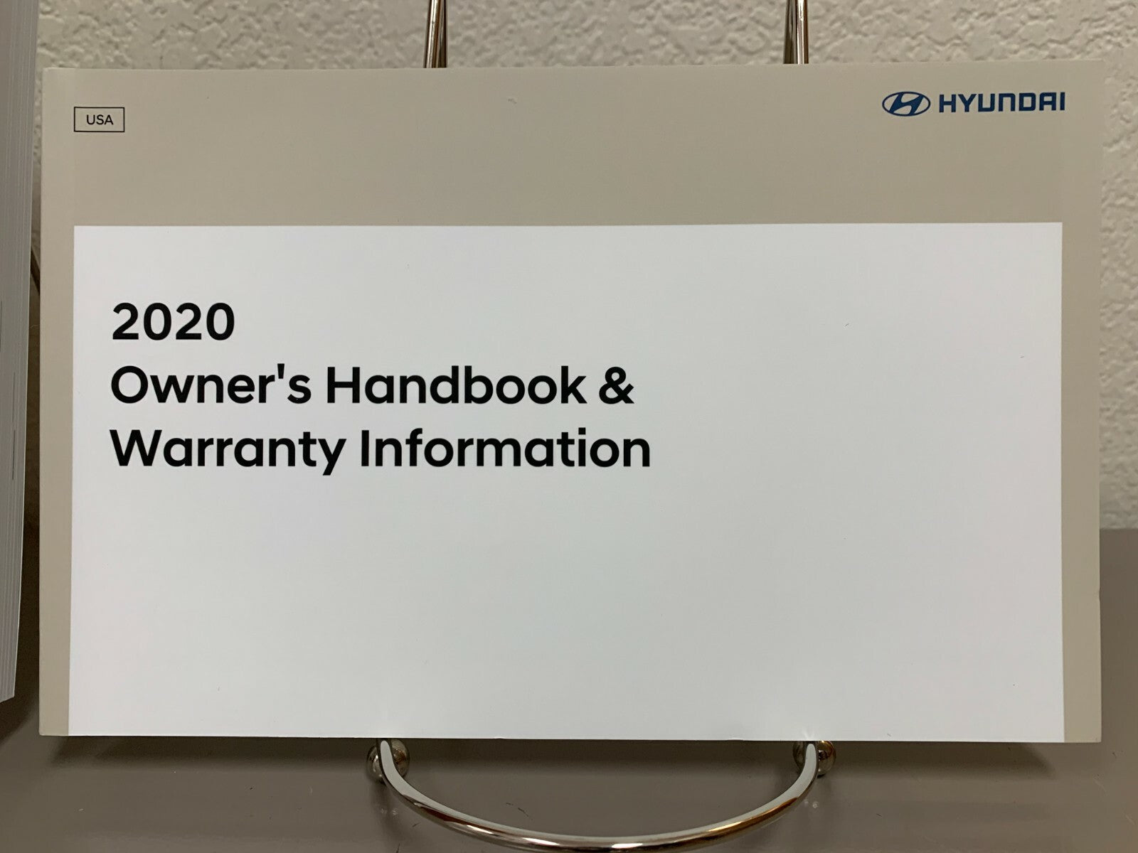 2020 Hyundai Sonata Genuine OEM Owner's Manual Set w/Clear Case-Free Shipping!