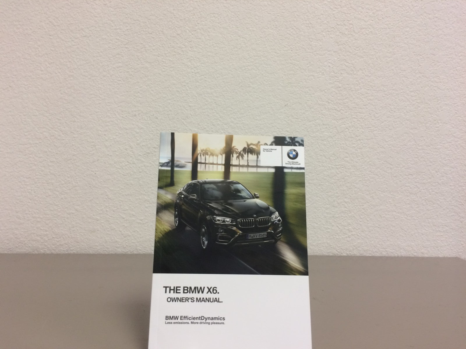 2016 BMW X6 Owner's Manual Set w/Navigation Manual and Factory Case--Ships Free!