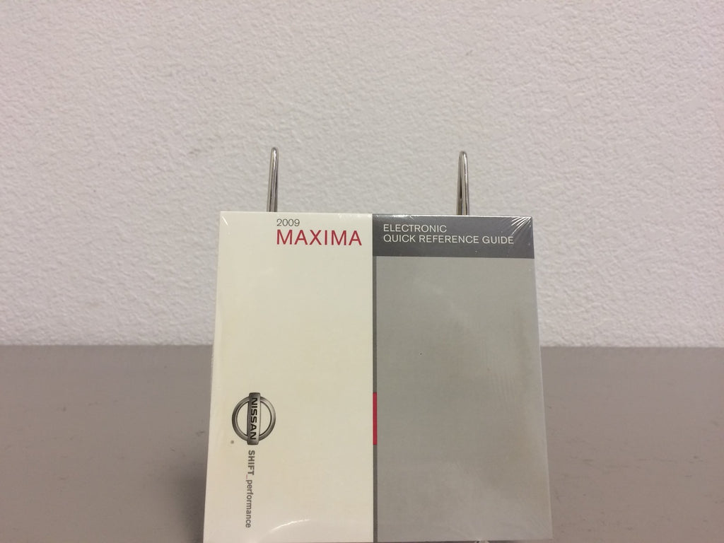 2009 Nissan Maxima Genuine OEM Owner's Manual Set with Free Shipping!