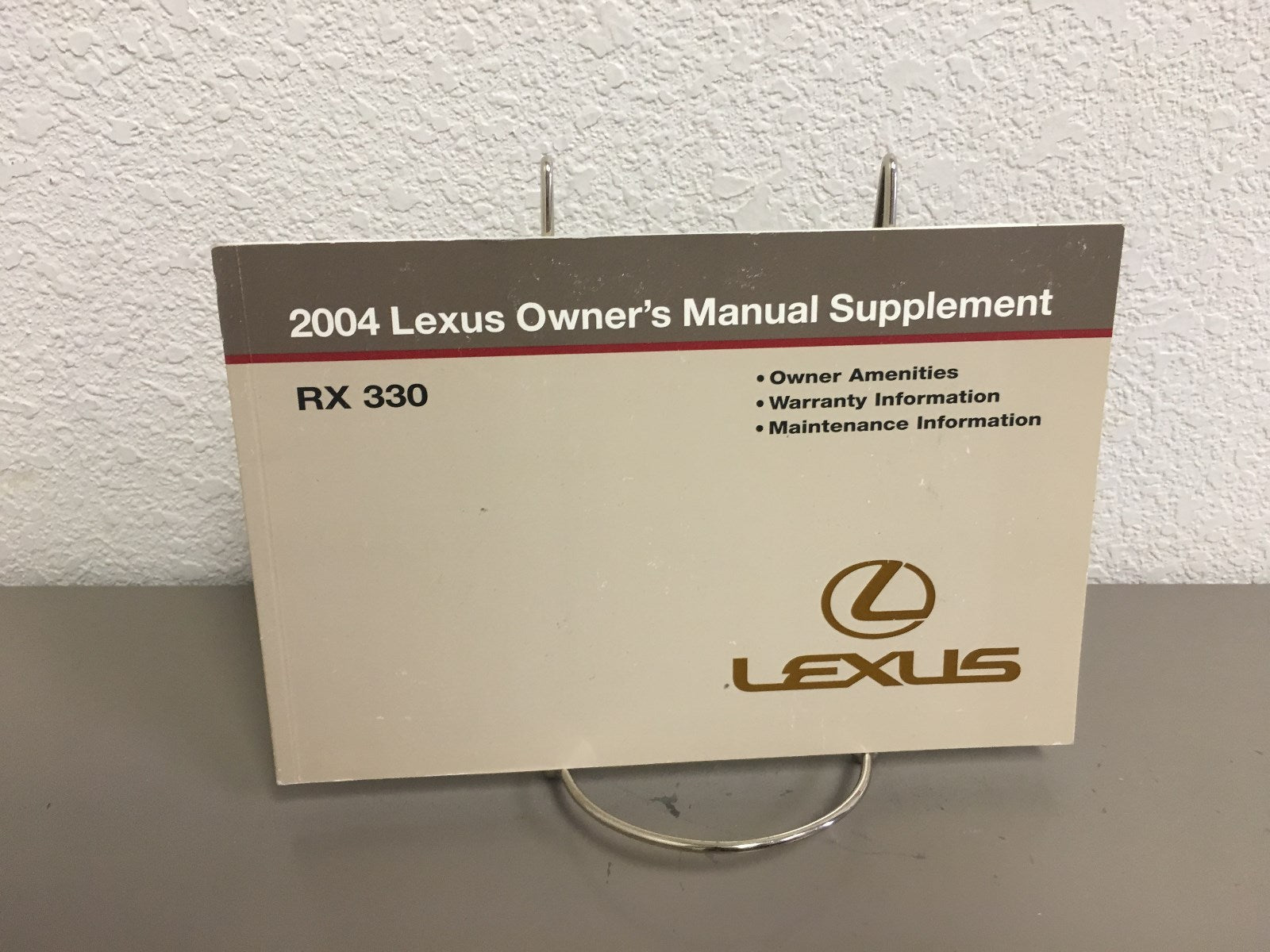 2004 Lexus RX 330 Genuine OEM Owner's Manual Set W/ Case & Navigation Manual