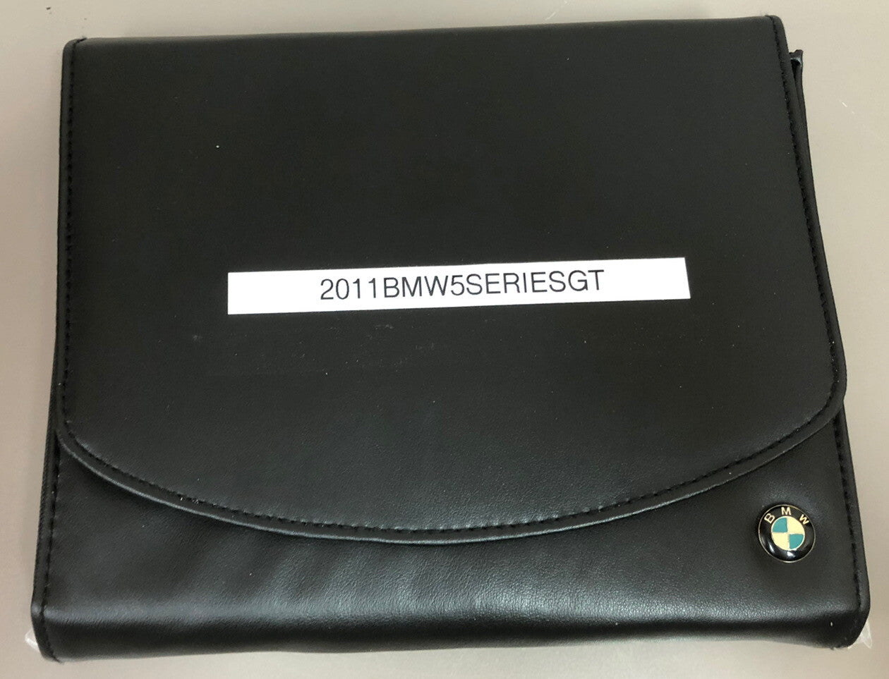 2011 BMW 5-Series 535i 550i Gran Turismo Genuine OEM Owner's Manual Set w/Case