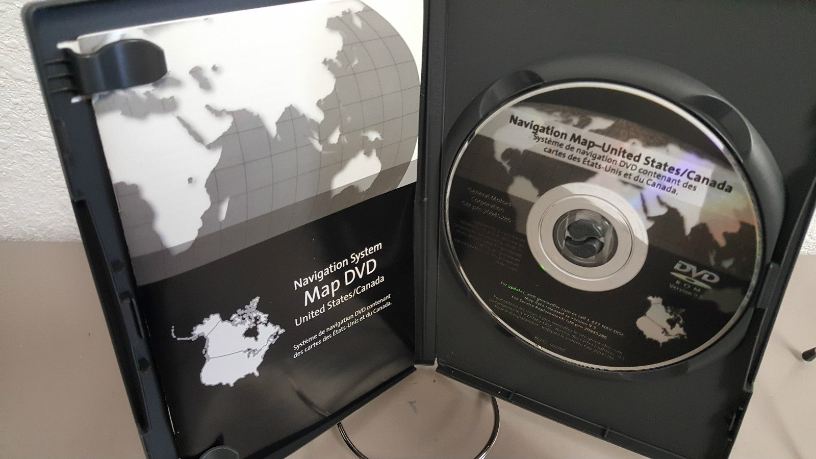 2008 2009 2010 2011 2012 GM Navigation DVD Map Buick Enclave & Cadillac Escalade
