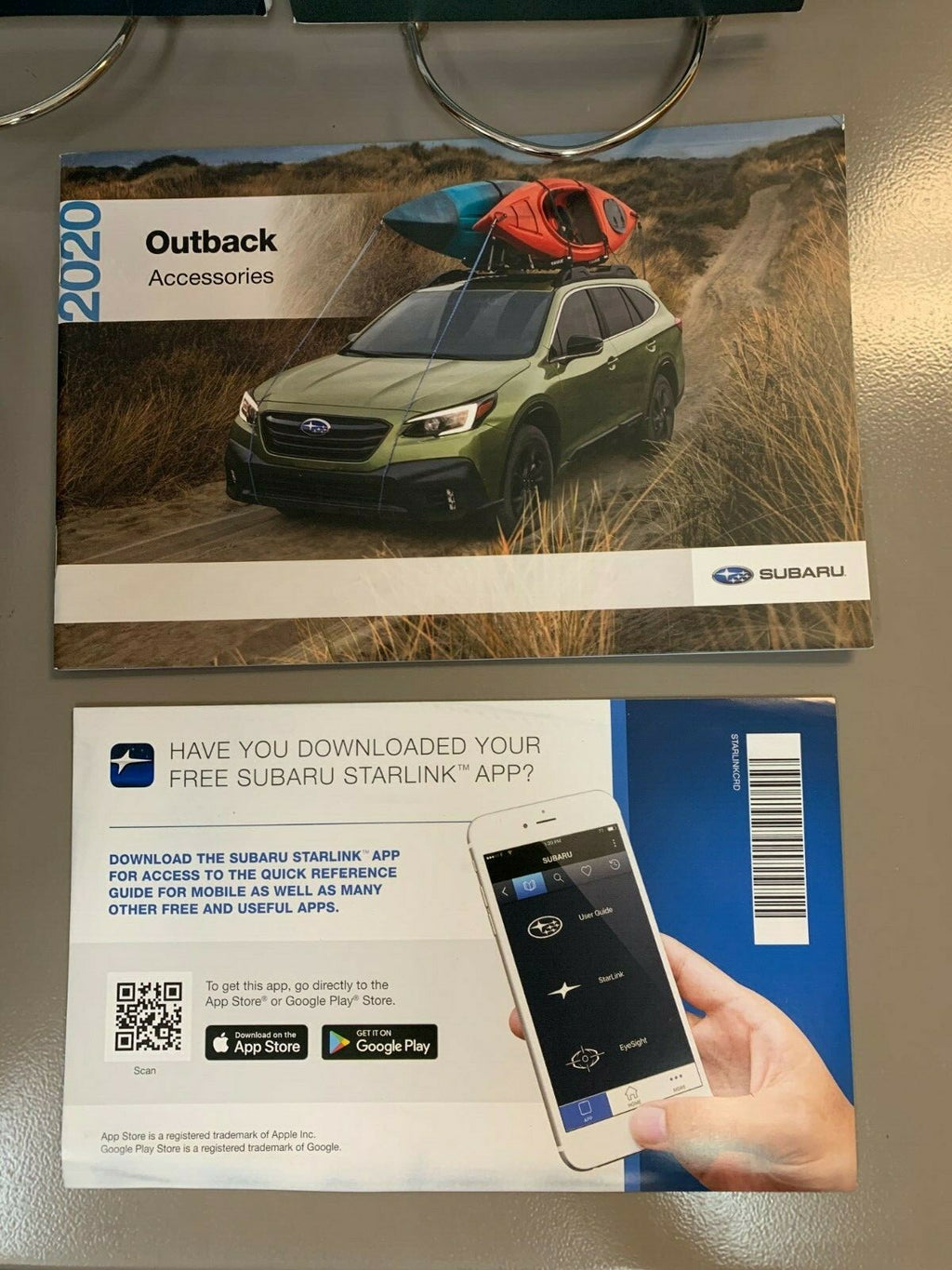 2020 Subaru Legacy Genuine OEM Owner's Manual Set w/Navigation Manual & Case