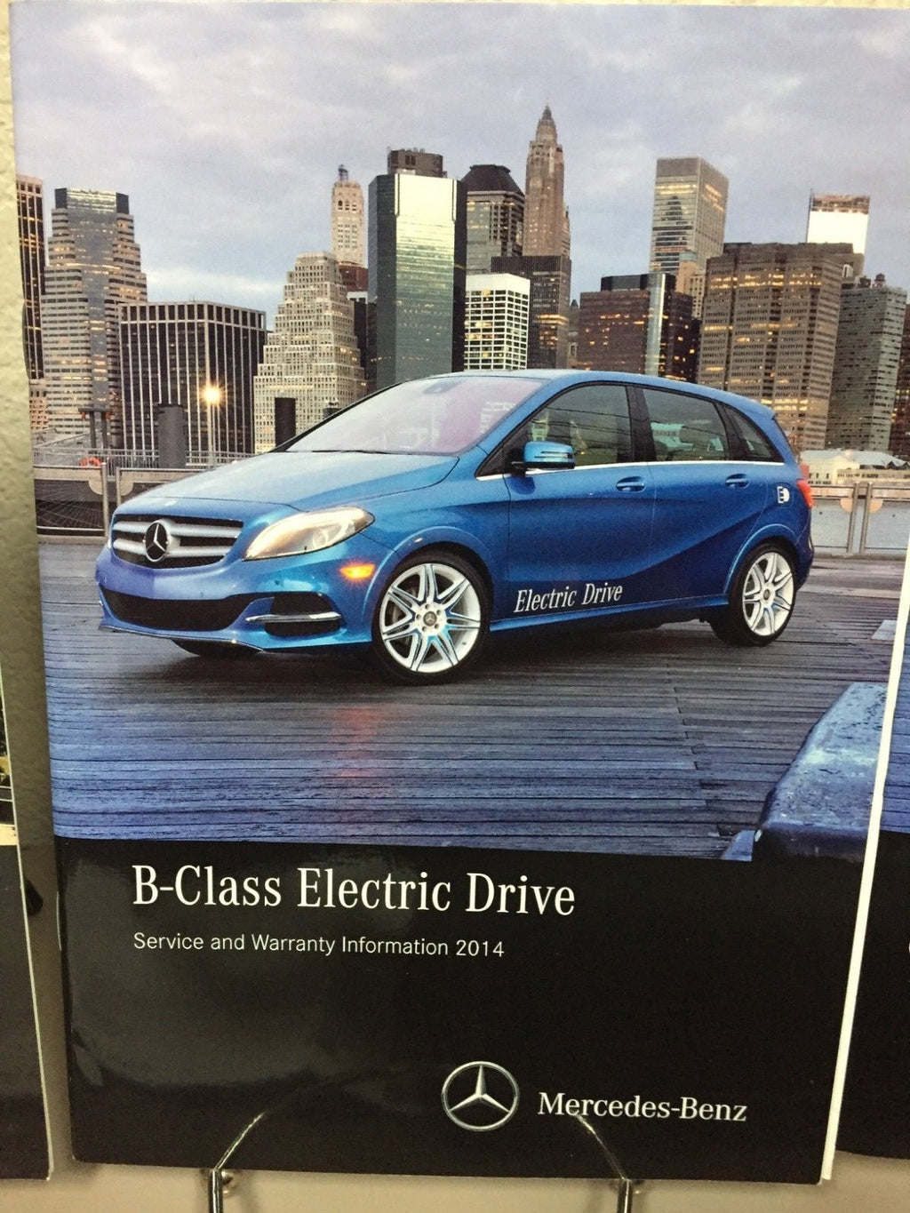 2014 Mercedes-Benz B-Class Electric Drive OEM Owner's Manual Set w/Comand Manual