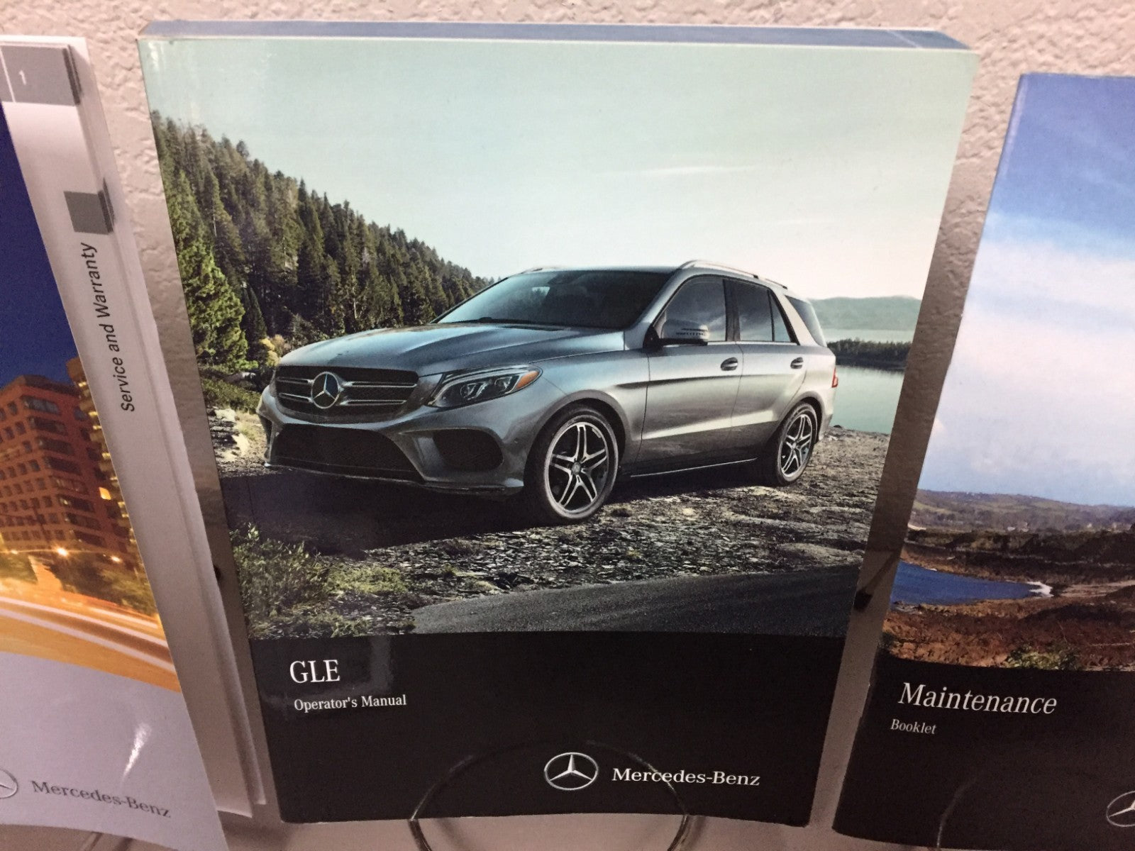 2015 Mercedes-Benz GLE Genuine OEM Owner's Manual Set w/Case-Free Shipping!!!