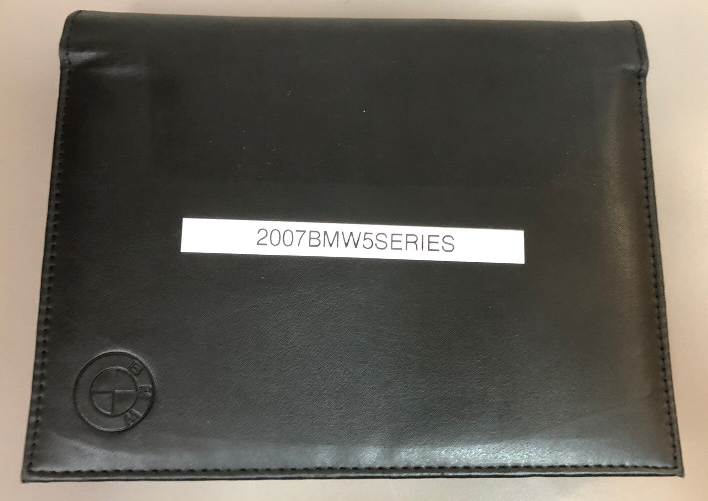 2007 BMW 5-Series 525i 530i 550i 525xi 530xi Genuine OEM Owner's Manual Set
