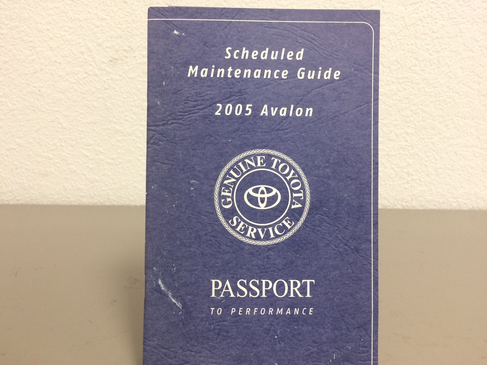 2005 Toyota Avalon OEM Owner's Manual w/ Supplements - Free Shipping