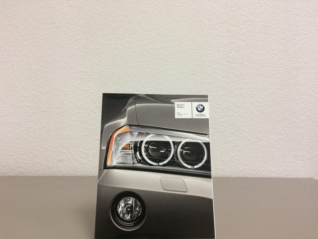 2016 BMW X6 Owner's Manual Set w/Navigation Manual and Factory Case--Ships Free!
