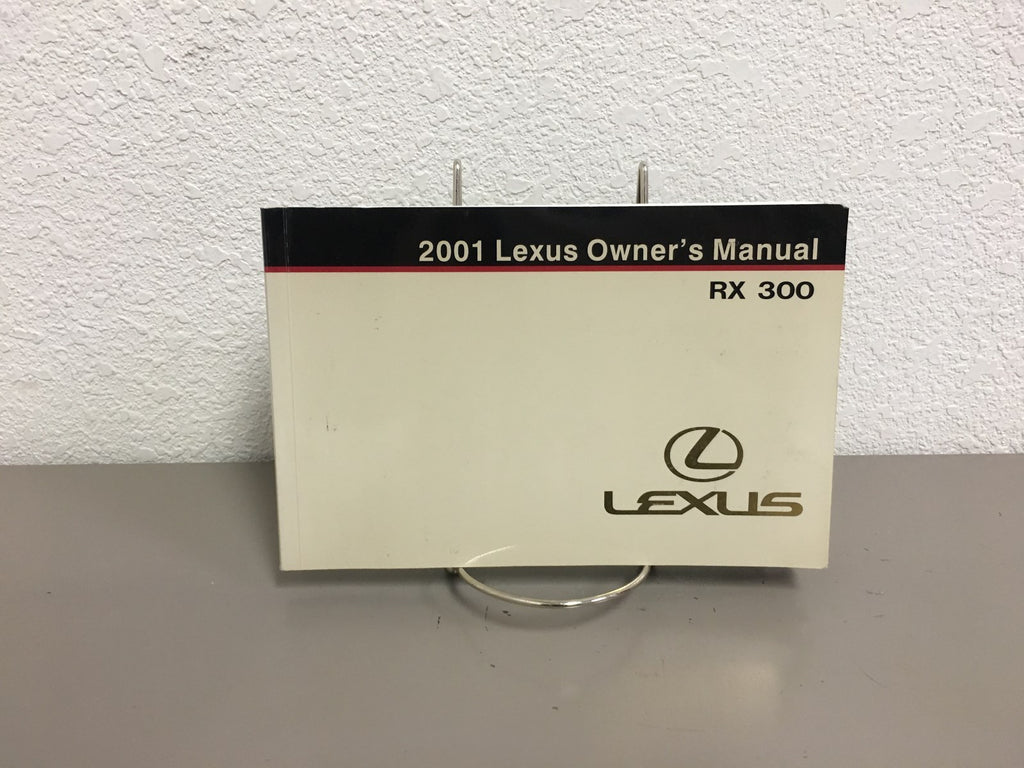 2001 Lexus RX 300 Genuine OEM Owner's Manual Set w/Lexus Case-Free Shipping