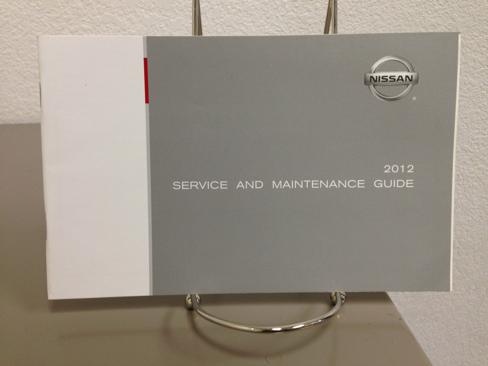 2012 Nissan Versa Genuine OEM Owner's Manual Set with Navigation and Case