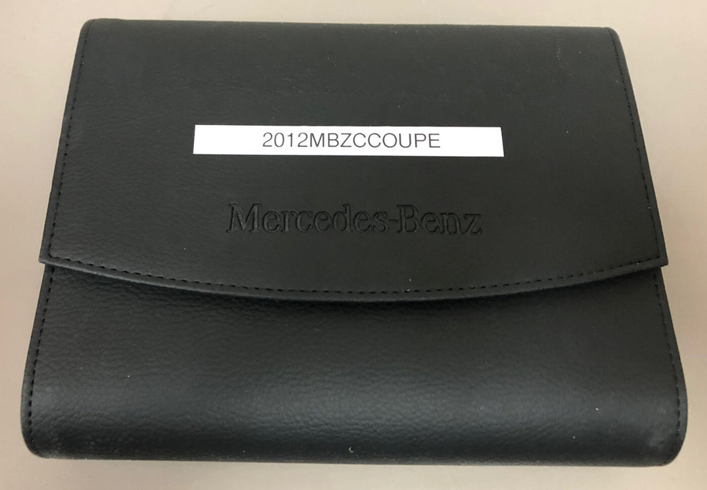 2012 Mercedes-Benz C-Class Coupe C250 C350 C63 AMG OEM Owner's Manual Set w/Case