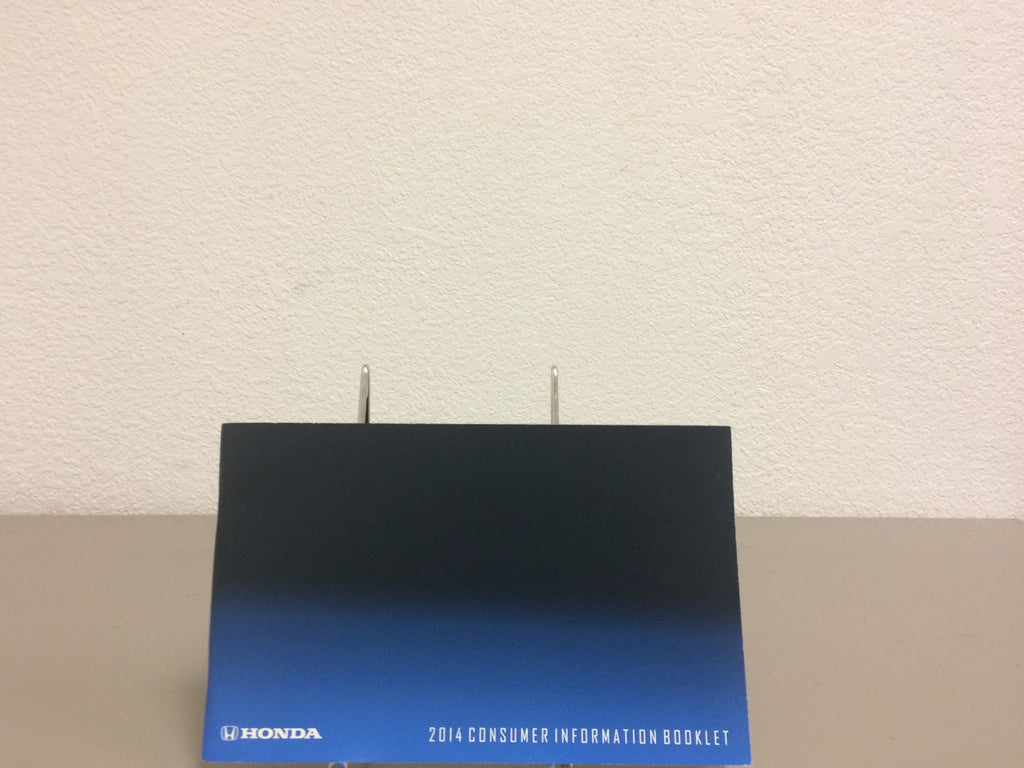 2014 Honda Accord Sedan Genuine OEM Owner's Manual Set w/Case--Free Shipping!