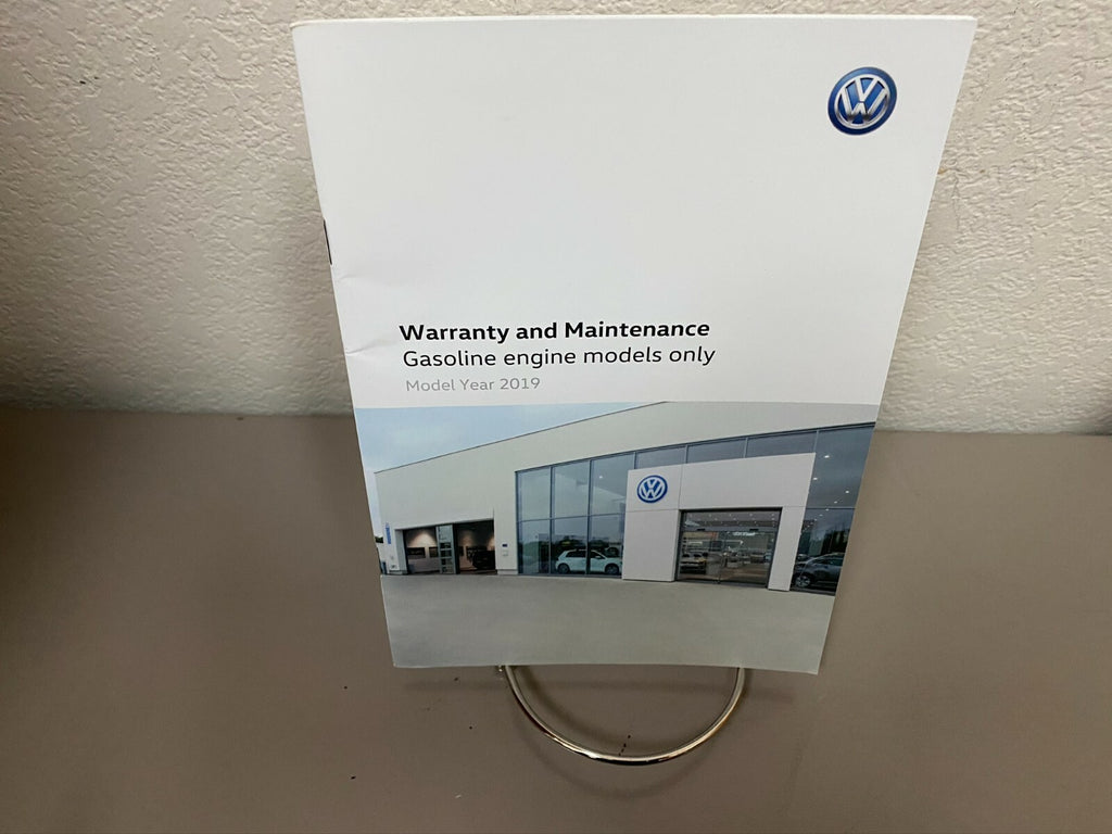 2019 Volkswagen VW Jetta Genuine OEM Owner's Manual Set w/Case -- Free Shipping!