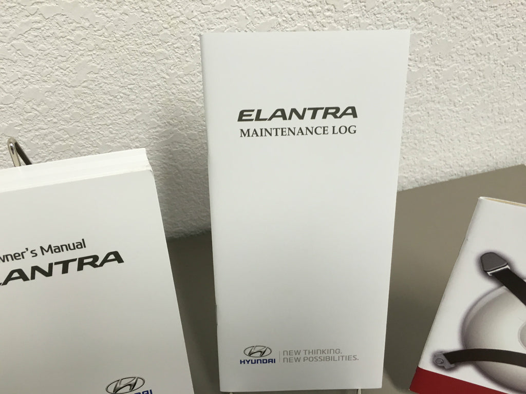 2015 Hyundai Elantra Sedan Genuine OEM Owner's Manual Set w/Case-Free Shipping!