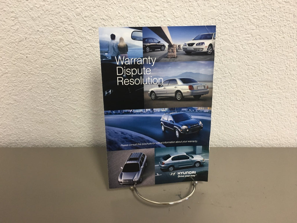 2006 Hyundai Tucson Genuine OEM Owner's Manual Set w/Hyundai Case-Free Shipping