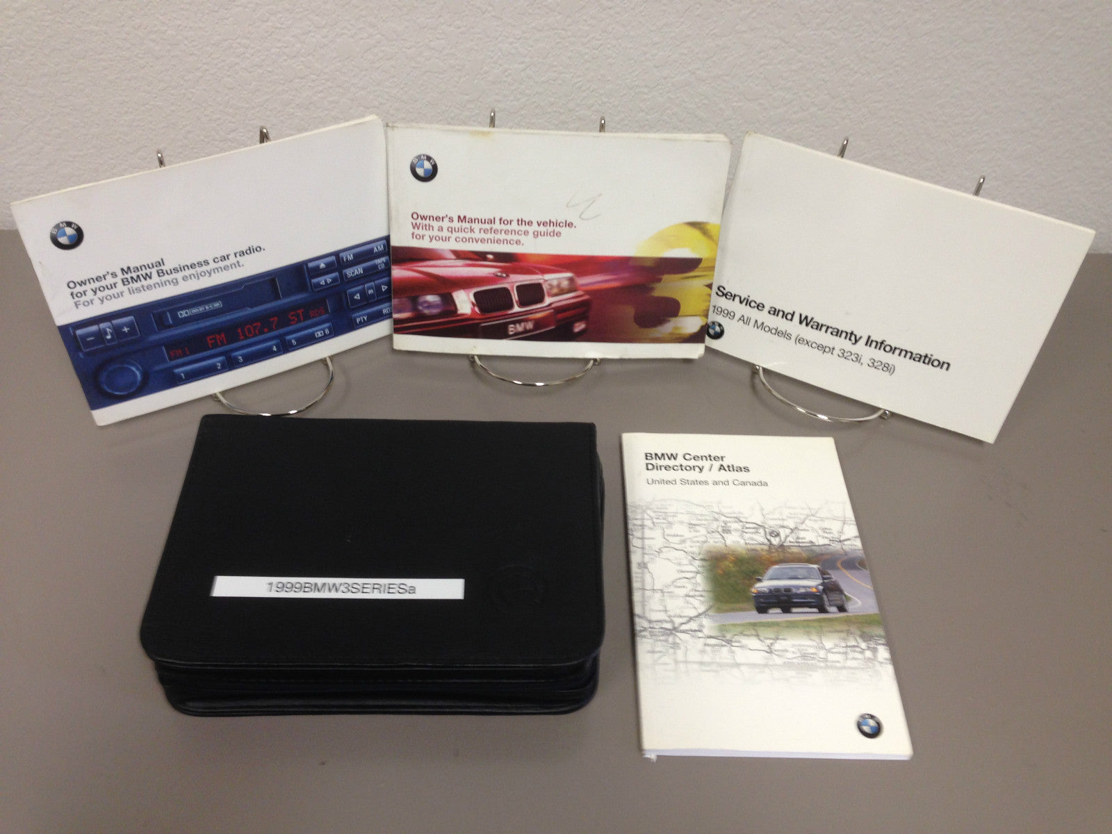 1999 BMW 3-Series 318i 318is 323i 323is 328i 328is OEM Owner's Manual