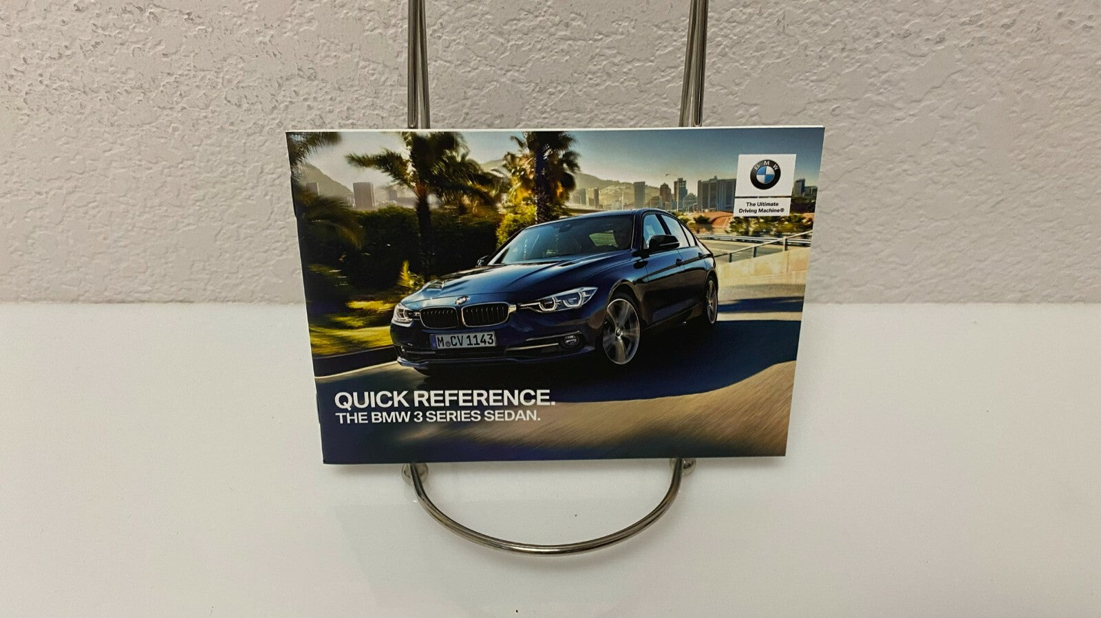 2018 BMW 3 Series Sedan 320i 330i 340i 328d Genuine OEM Owne's Manual Set w/Case