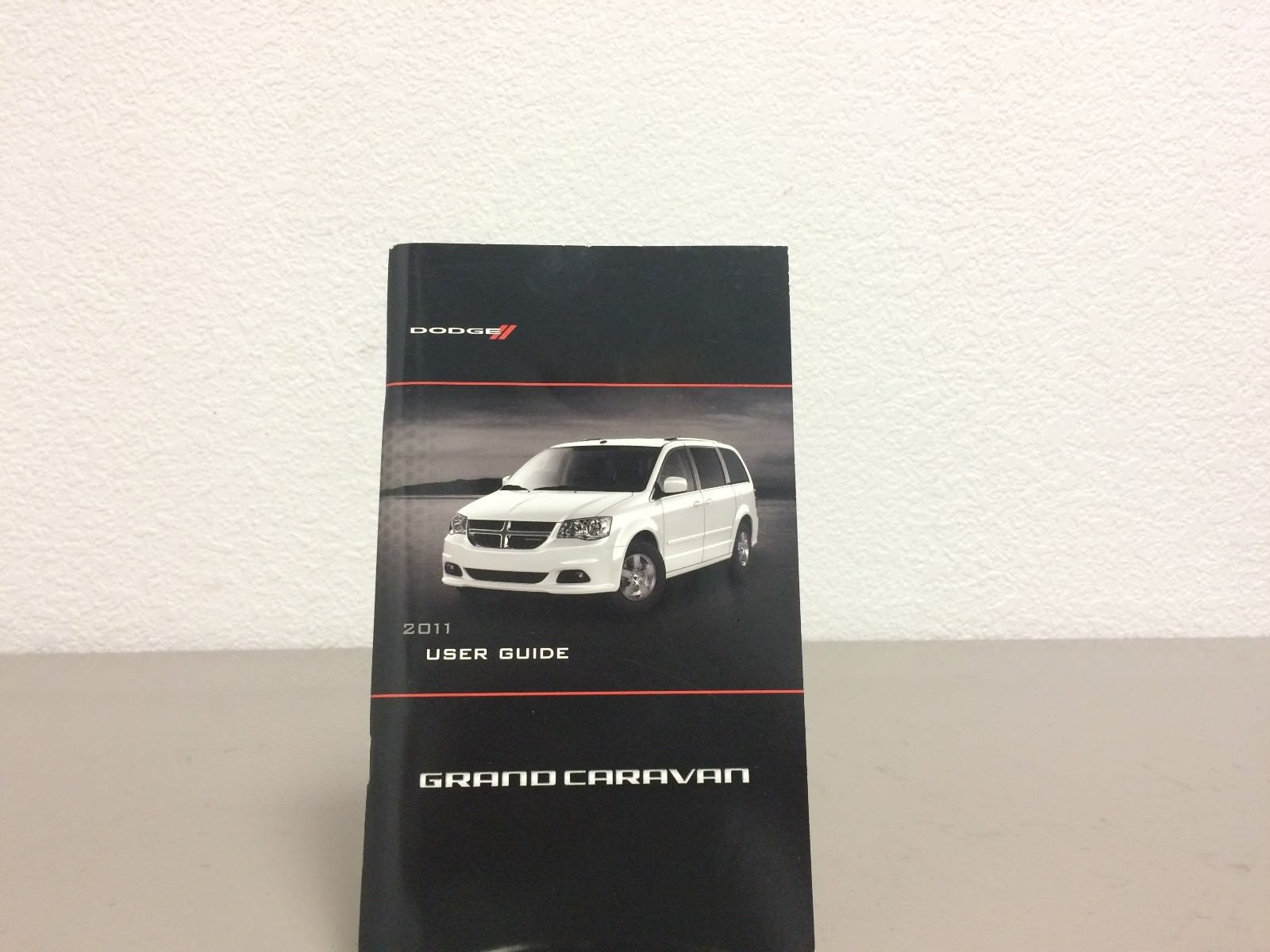 2011 Dodge Grand Caravan Genuine OEM Owner's Manual with Case & Bonus Key FOB