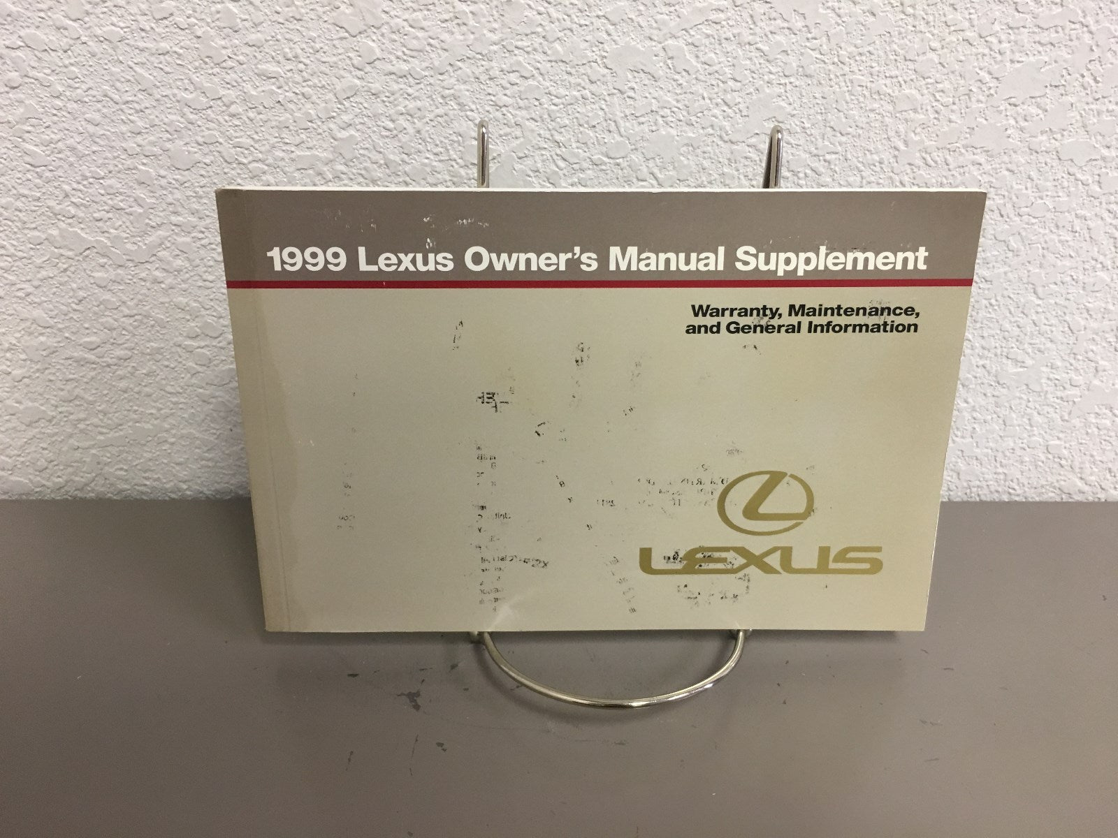 1999 Lexus LS 400 Genuine OEM Owner's Manual Set w/ Lexus Case-Free Shipping