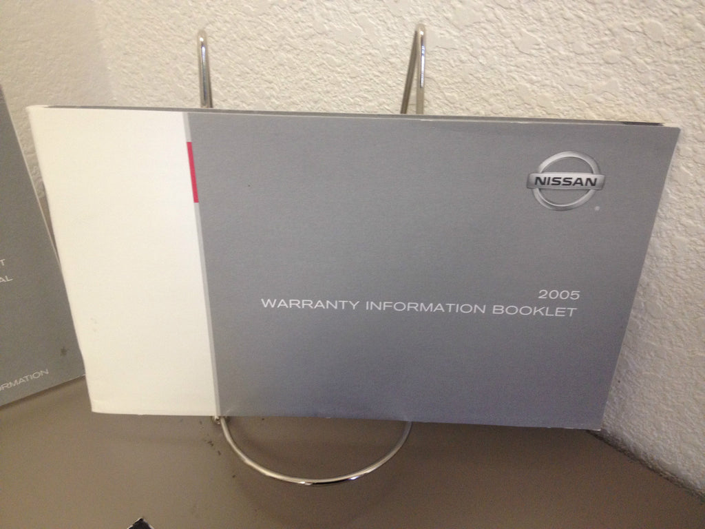 2005 Nissan Armada Genuine OEM Owner's Manual Set with Case--Fast Free Shipping