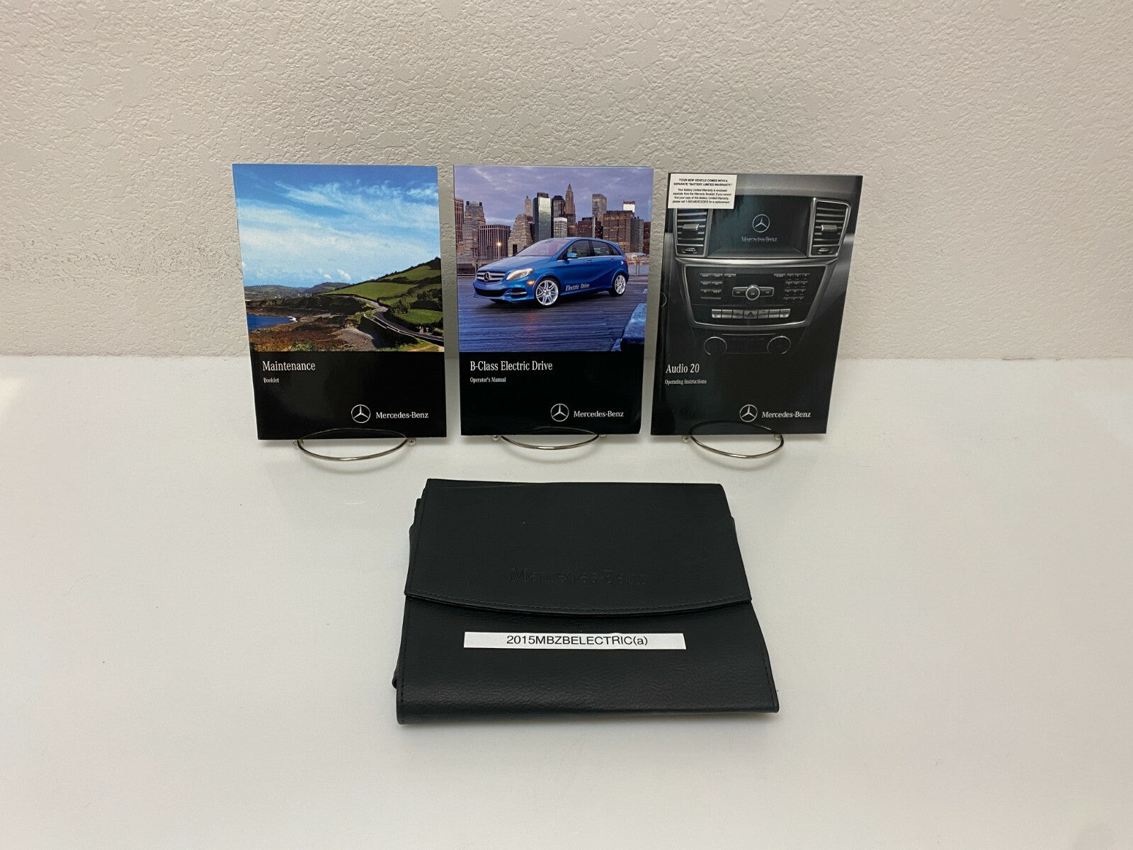 2015 Mercedes-Benz B-Class Electric Drive Genuine OEM Owner's Manual w/Case