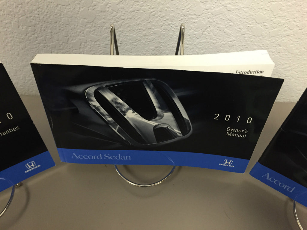 2010 Genuine OEM Honda Accord Sedan Owner's Manual--Fast Free Shipping