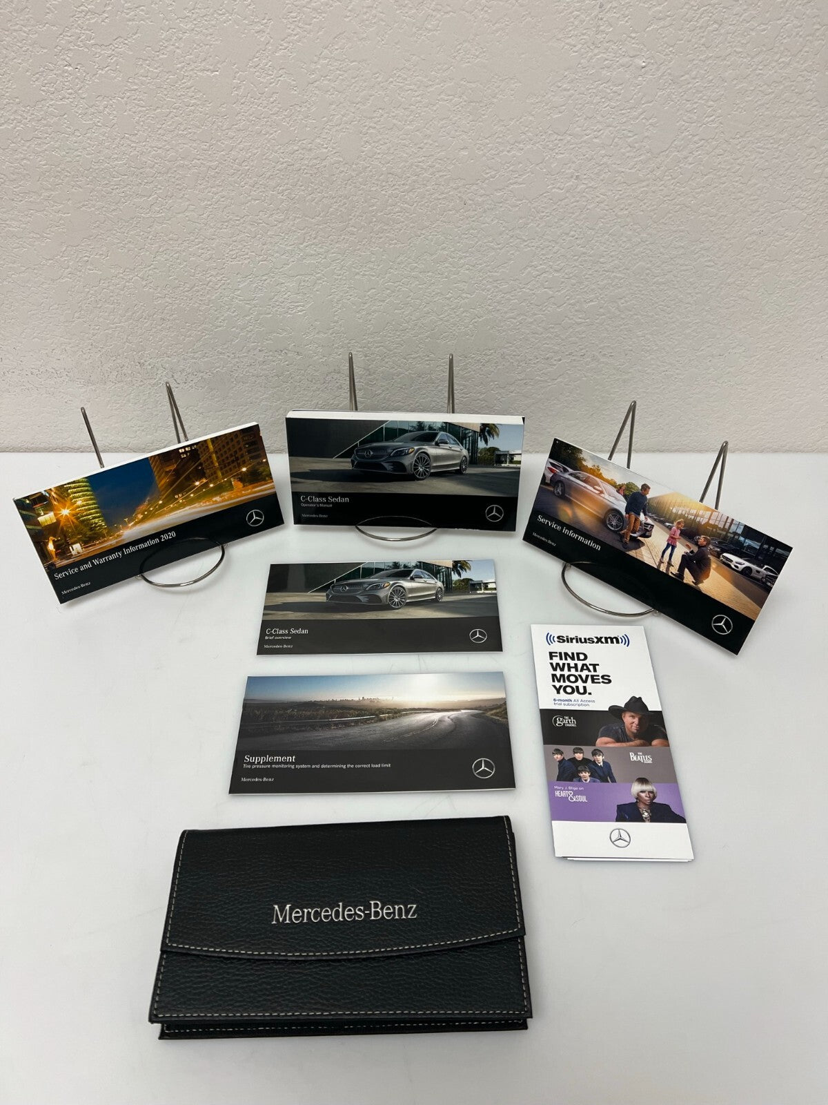 2020 Mercedes-Benz C-Class Sedan Owner's Manual Set w/ Case--Free Shipping!
