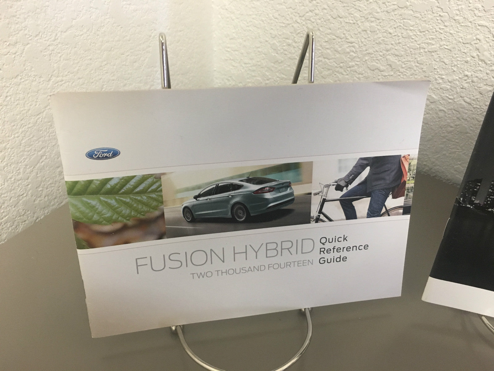 2014 Ford Fusion Hybrid Fusion Energi Genuine OEM Owner's Manual w/Case