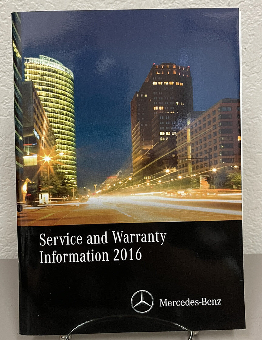 2016 Mercedes Benz S-Class Sedan & Wagon Genuine OEM Owner's Manual Set w/Case