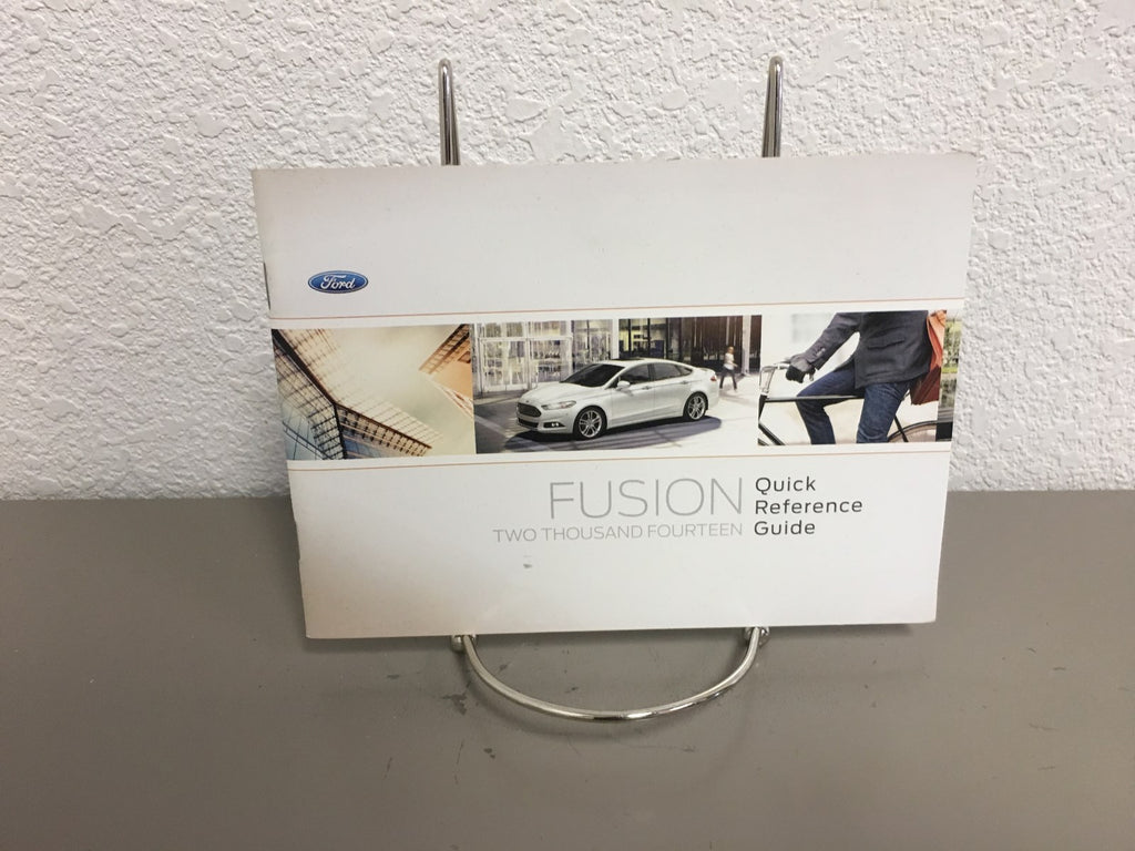 2014 Ford Fusion Genuine OEM Owner's Manual Set w/Ford Case-Free Shipping