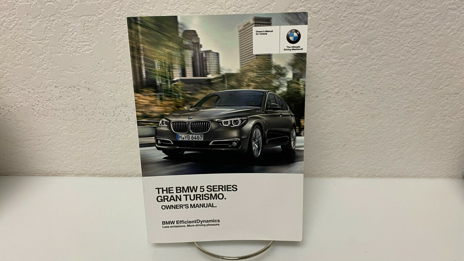 2016 BMW 5 Series 535i 550i xDrive Gran Turismo Genuine OEM Owner's Manual