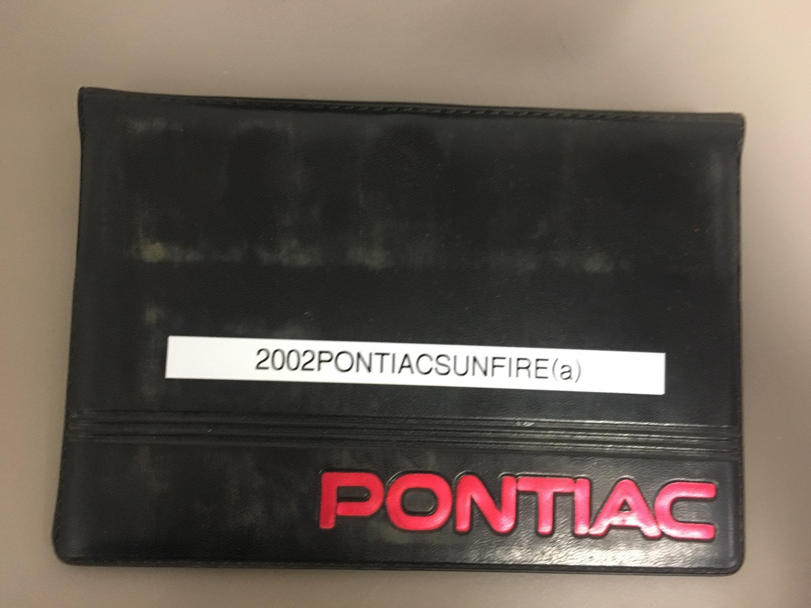 2002 Pontiac Sunfire Genuine OEM Owner's Manual Set with Case-Free Shipping!