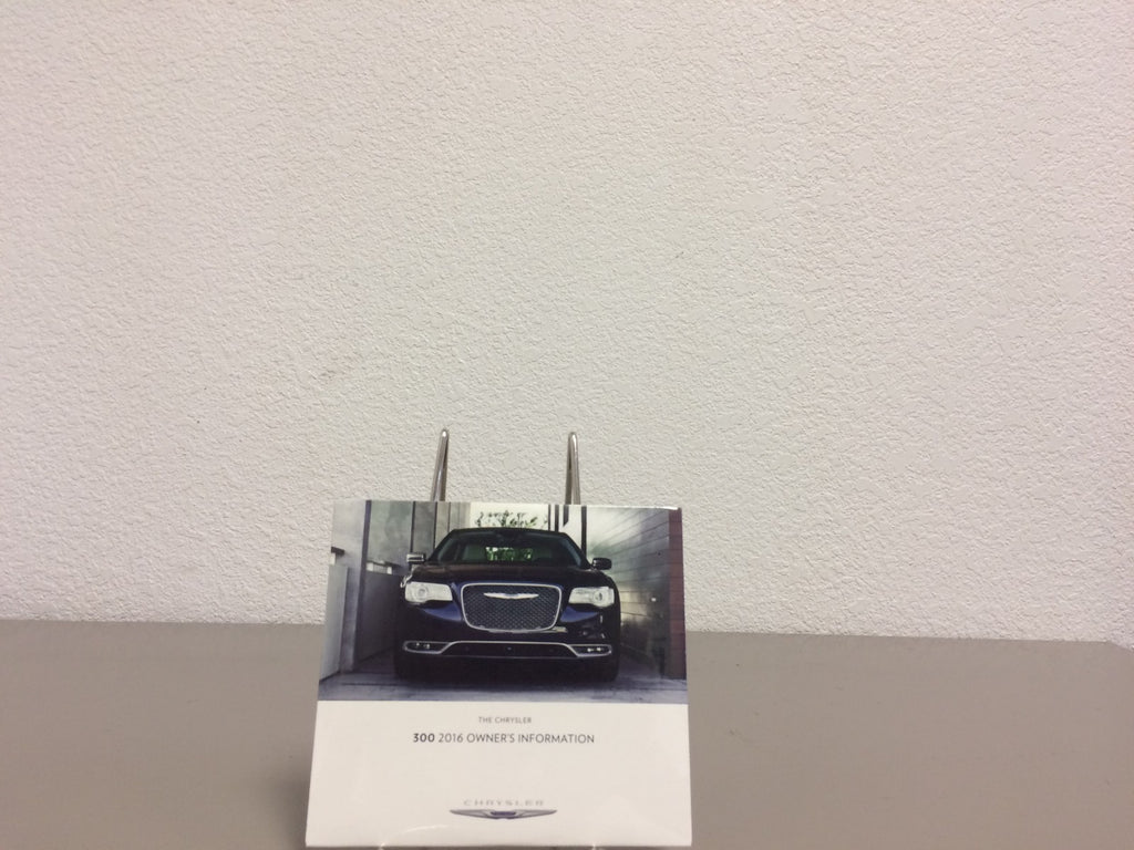 2016 Chrysler 300 Genuine OEM Owner's Manual with Case--Fast Free Shipping!