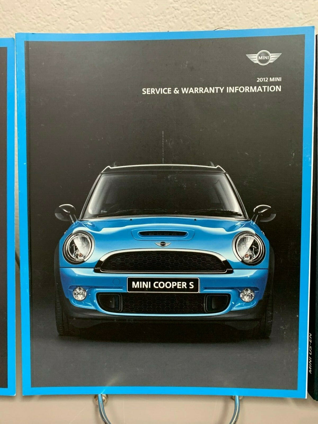 2012 Mini Cooper/Mini Clubman Genuine OEM Owners Manual Set w/Case & Navigation