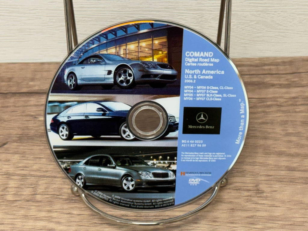 MERCEDES-BENZ NAVIGATION DVD DISC SL SLK CLS E  BQ 6460223 A2118279659 BQ6460223