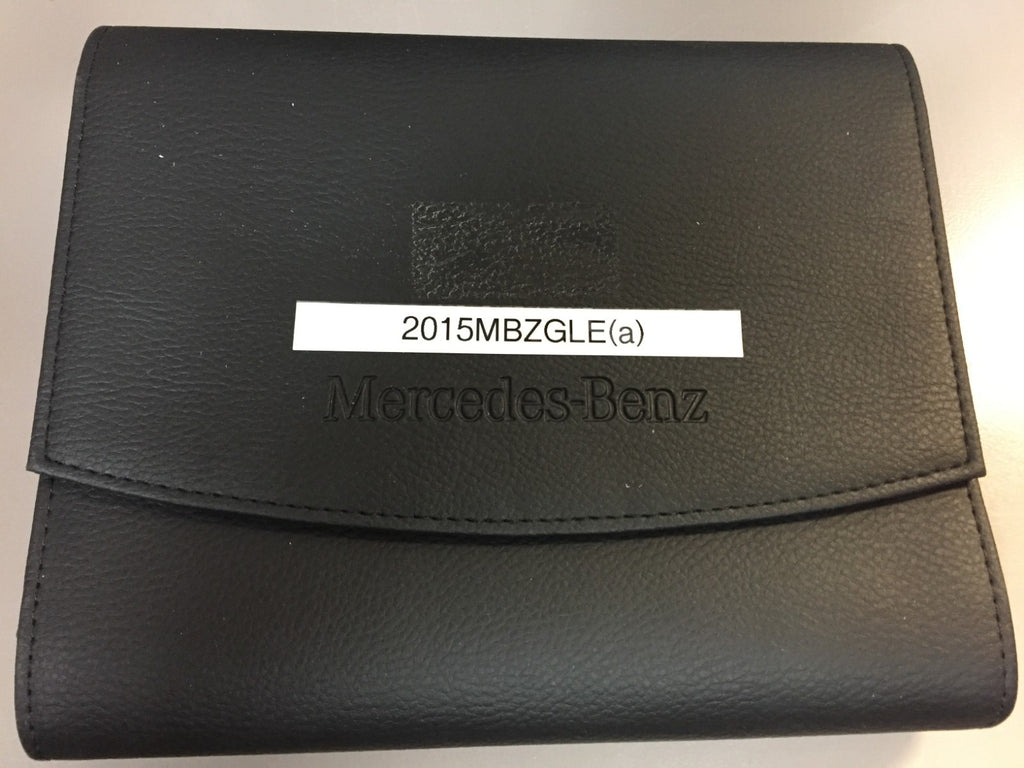 2015 Mercedes-Benz GLE Genuine OEM Owner's Manual Set w/Case-Free Shipping!!!