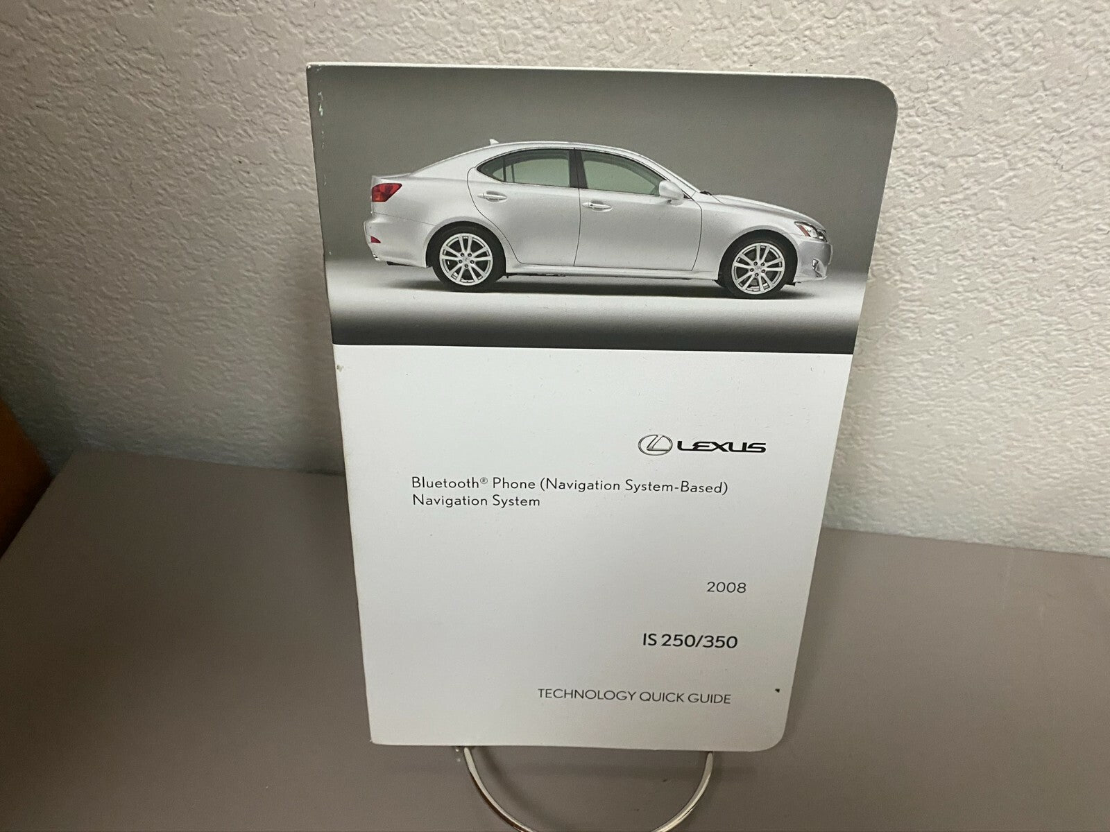 2008 Lexus IS350 IS250 Genuine OEM Owner's Manual Set w/Case--Free Shipping!!!