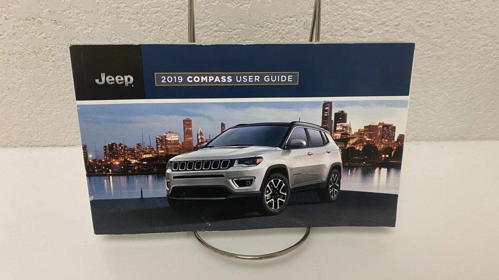 2019 Jeep Compass Genuine OEM Owner's Manual Set w/Jeep Case--Free Shipping!