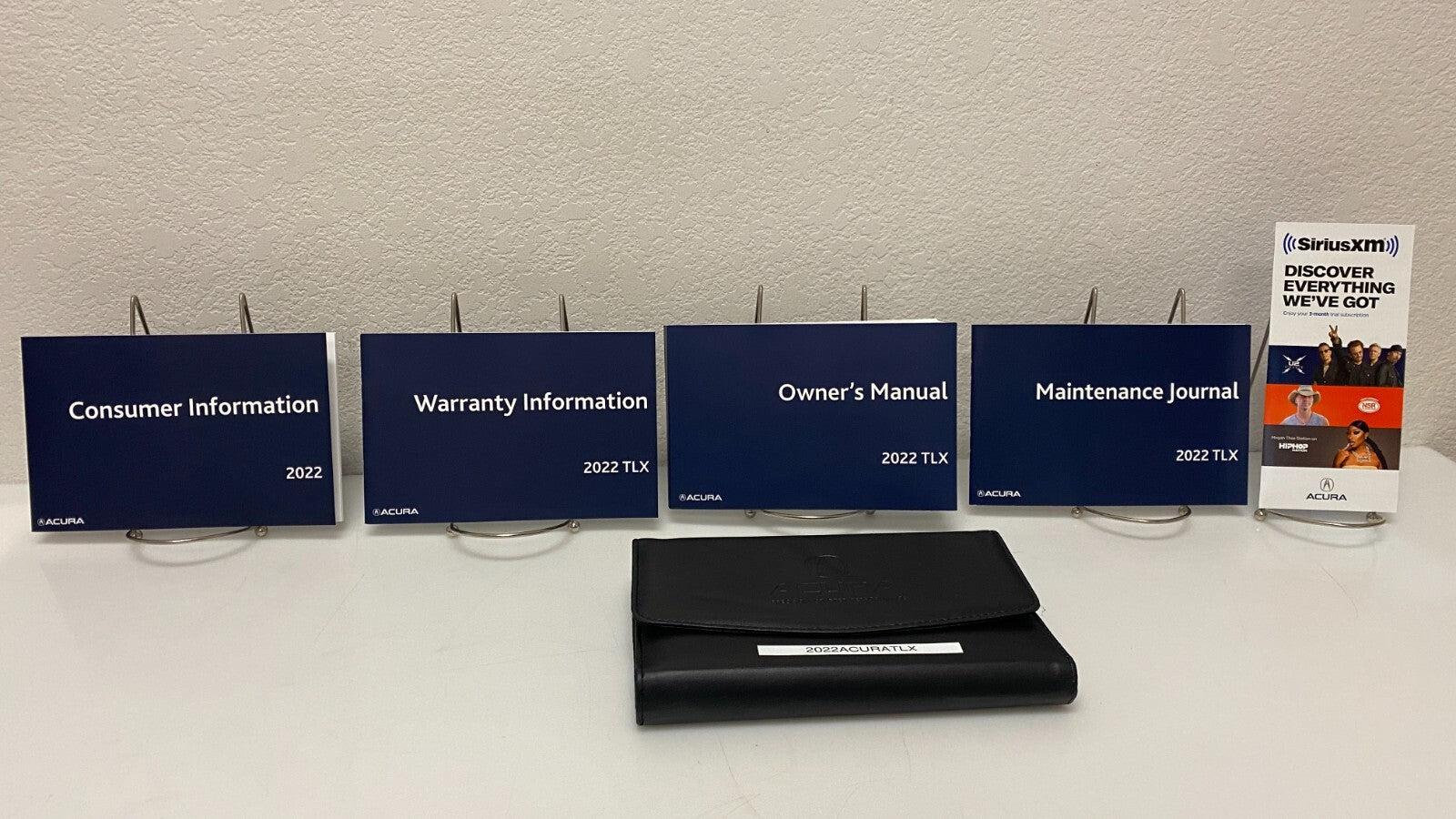 2022 Acura TLX OEM Owner's Manual Set w/Acura Case