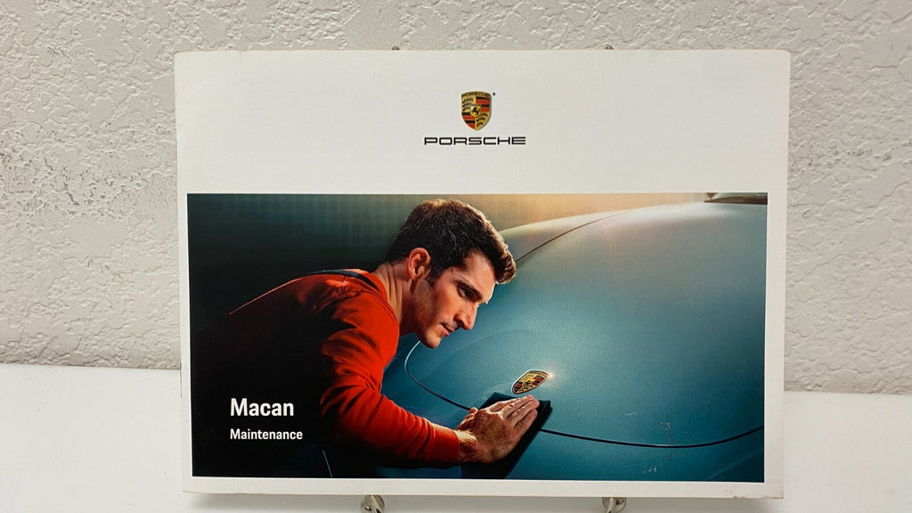 2019 Porsche Macan Genuine OEM Owner's Manual w/Navigation and logo case