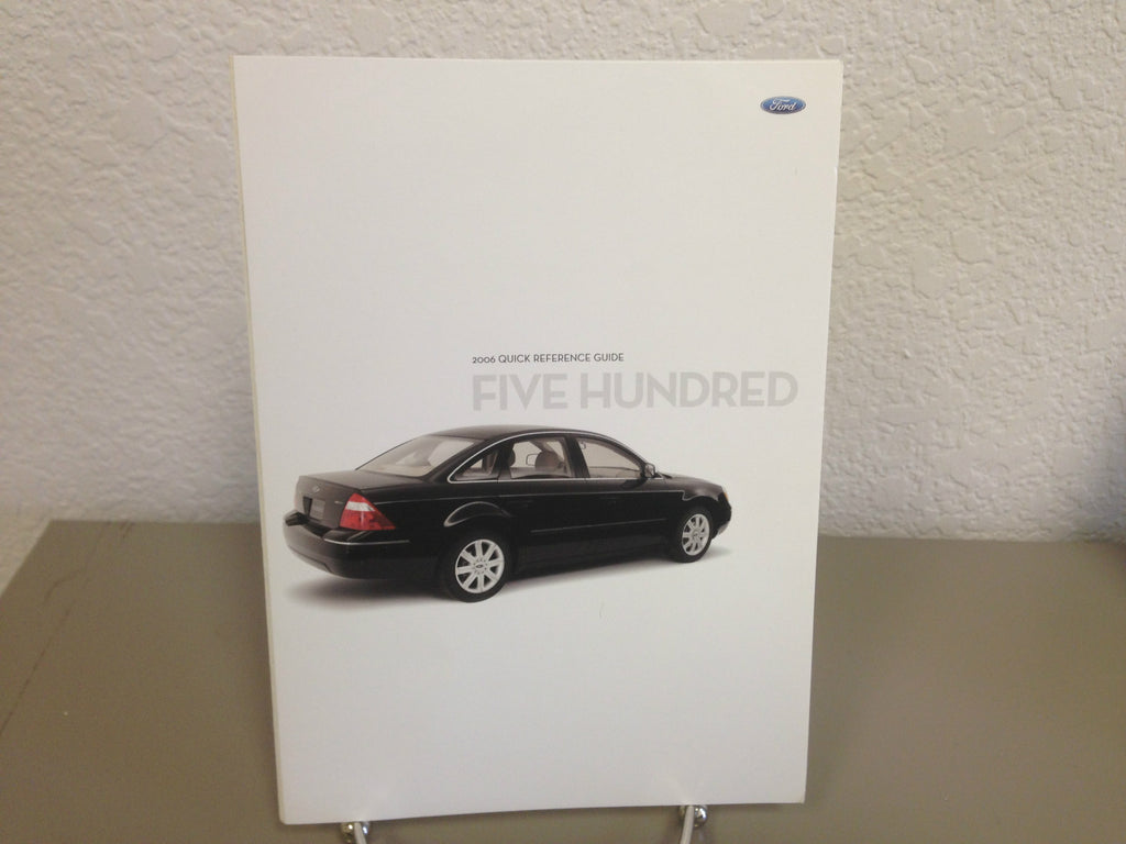 2006 Ford Five Hundred 500 OEM Owner's Manual Set with Case- Free shipping