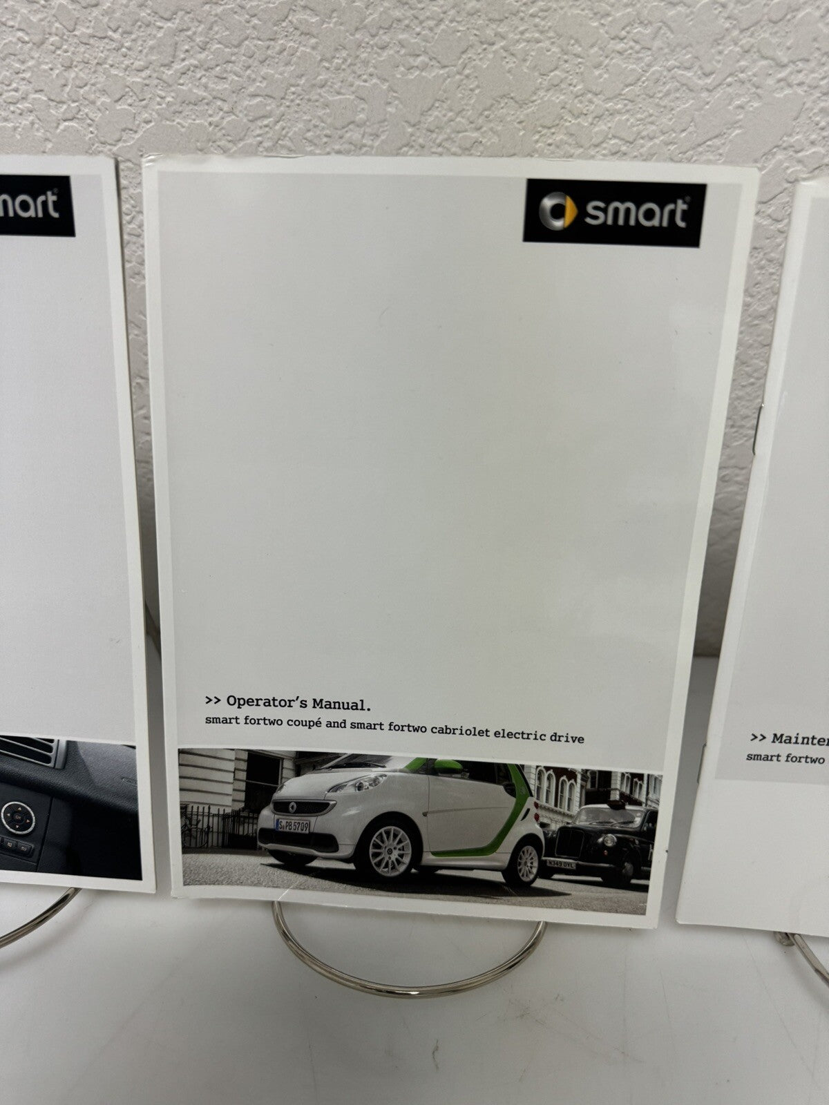 2014 Smart ForTwo Electric Car Owners Manual w/Bonus Key FOB-Genuine OEM
