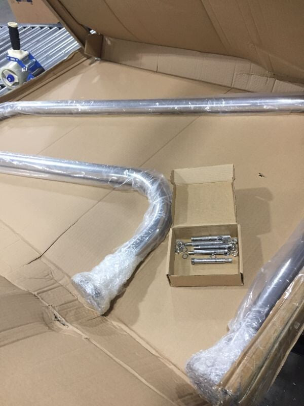 IHAYNER Pool Rail 48x32 Railing 304 Stainless Steel Swimming Pool--Open Box