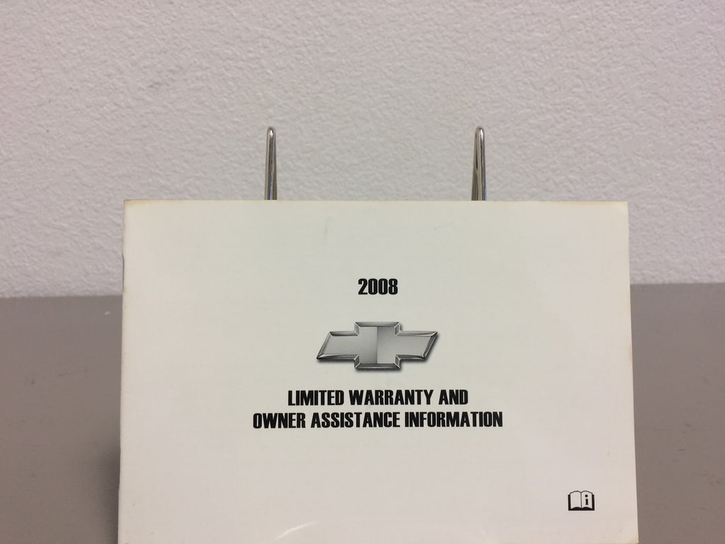 2008 Chevrolet Equinox Genuine OEM Owner's Manual Set w/Case and Navigation