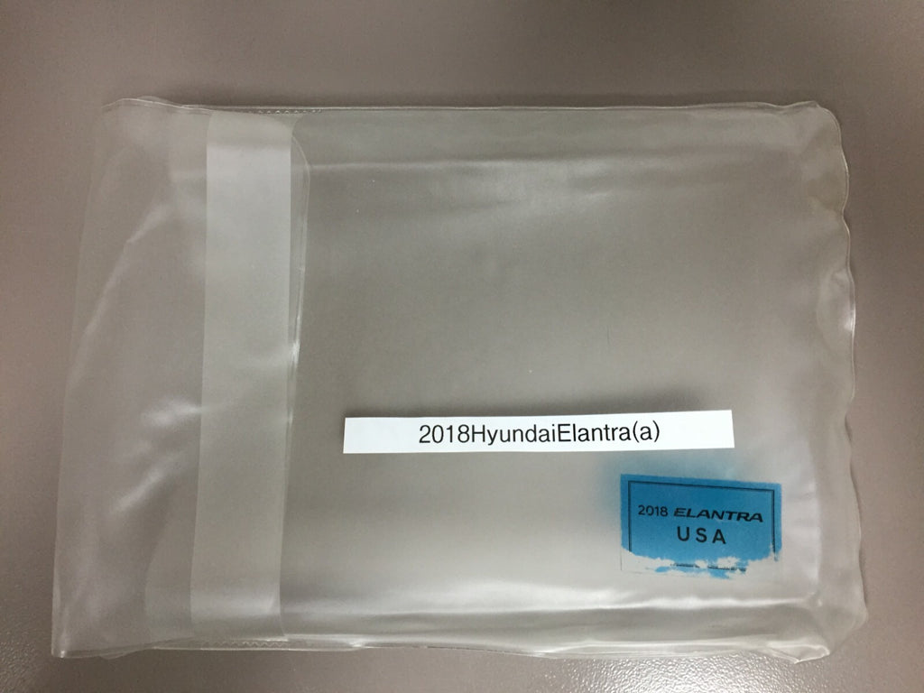 2018 Hyundai Elantra Genuine OEM Owner's Manual Set w/Hyundai Case-Free Shipping