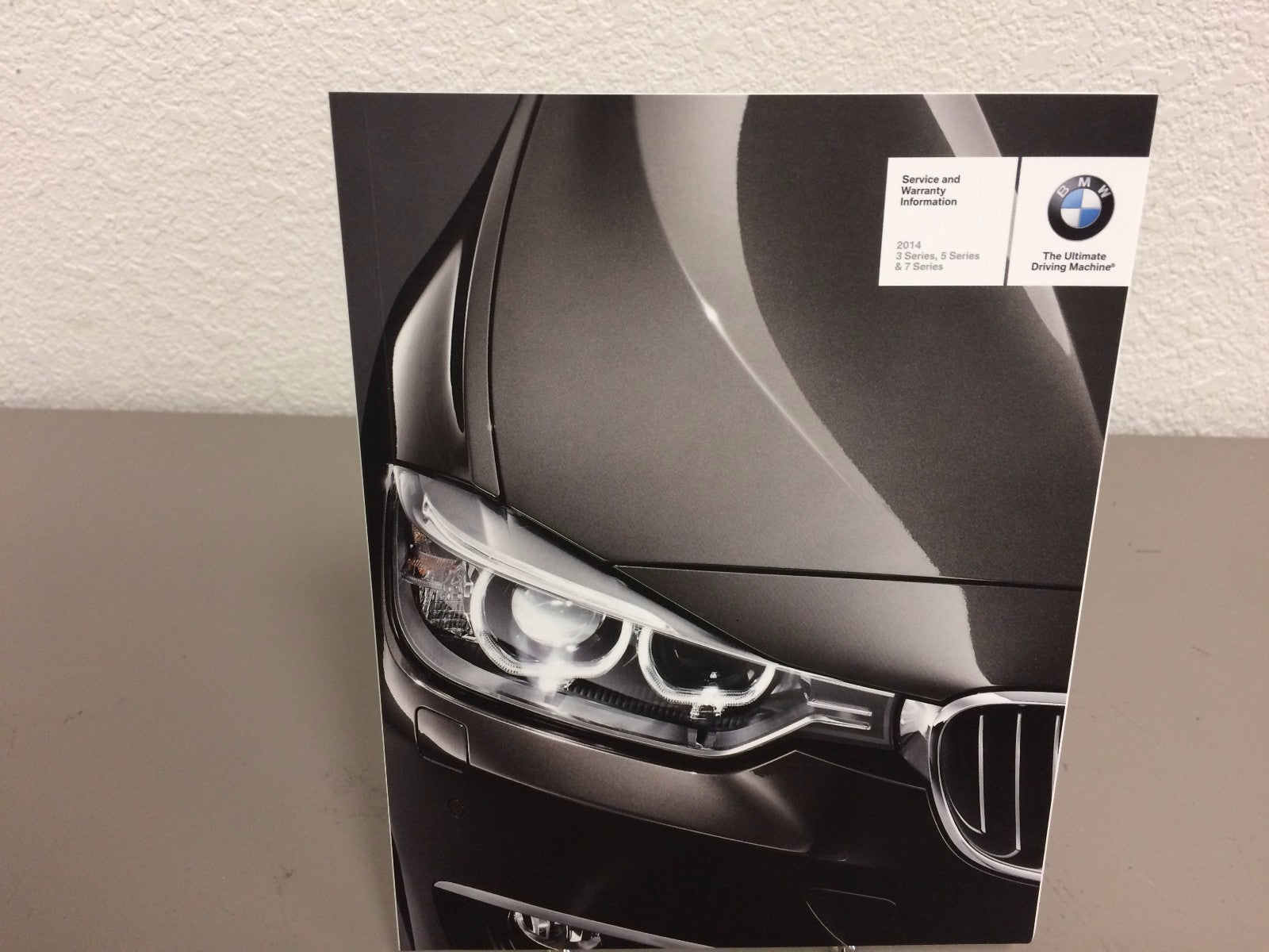2014 BMW Active Hybrid 3 OEM Owner's Manual w/ iDrive & Navigation Instructions