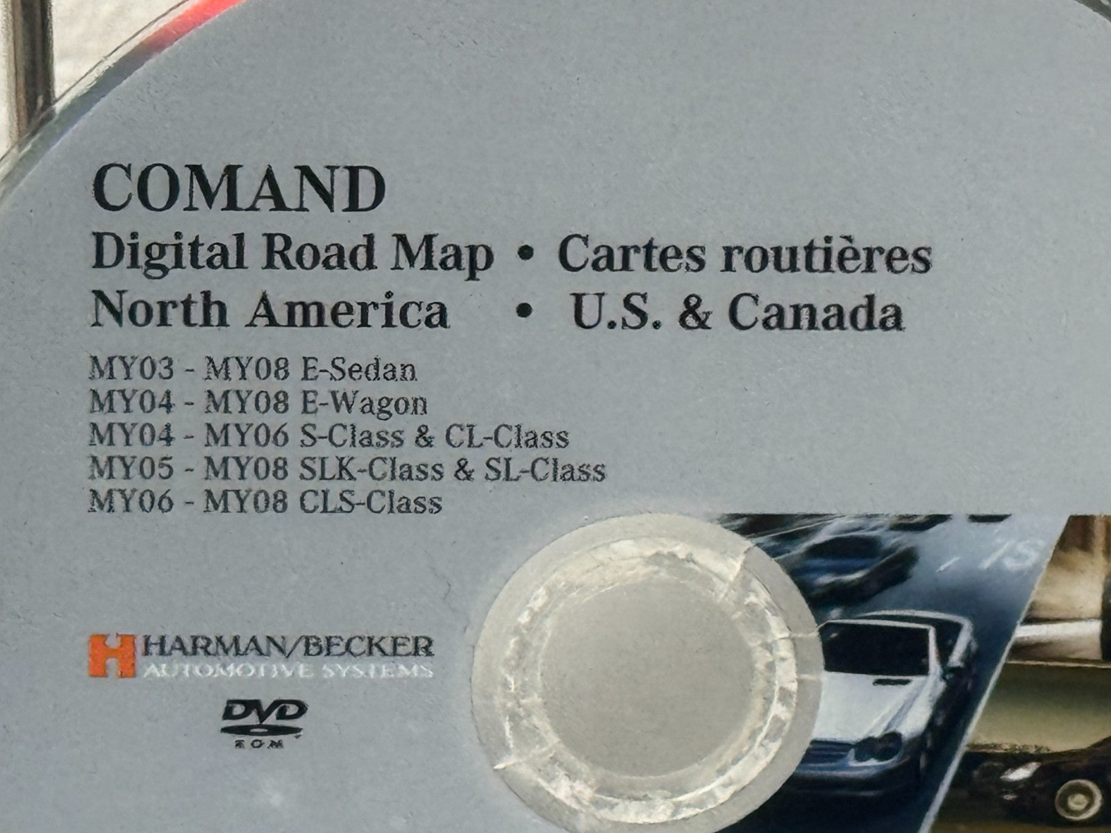 Mercedes Navigation Disc for CL CLS E S SL SLK BQ6460262 2011 Updated Version