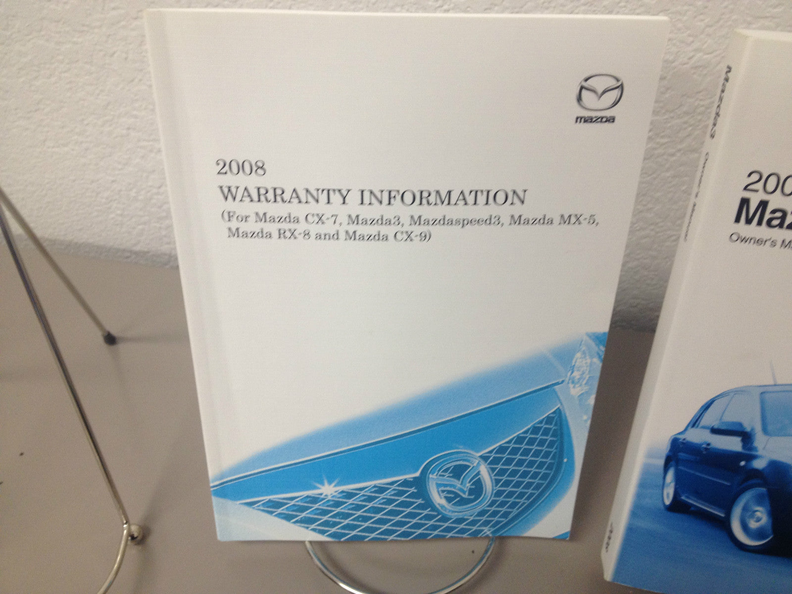 2008 Mazda 3 OEM Owner's Manual--Fast Free Shipping to All 50 States