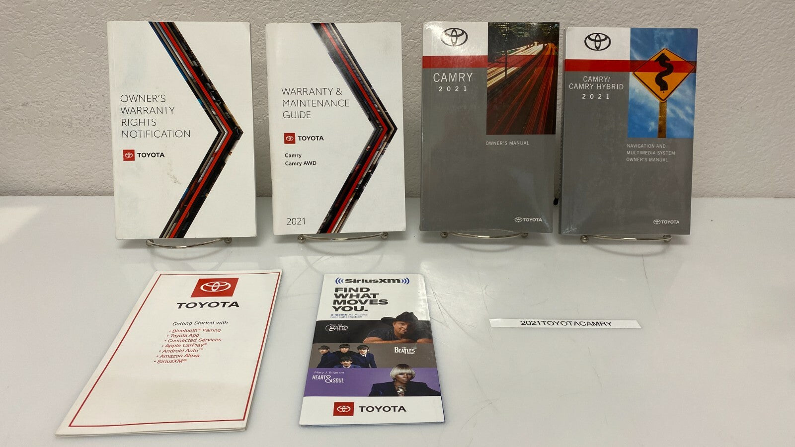 2021 Toyota Camry Genuine OEM Owner's Manual w/ Free Shipping!