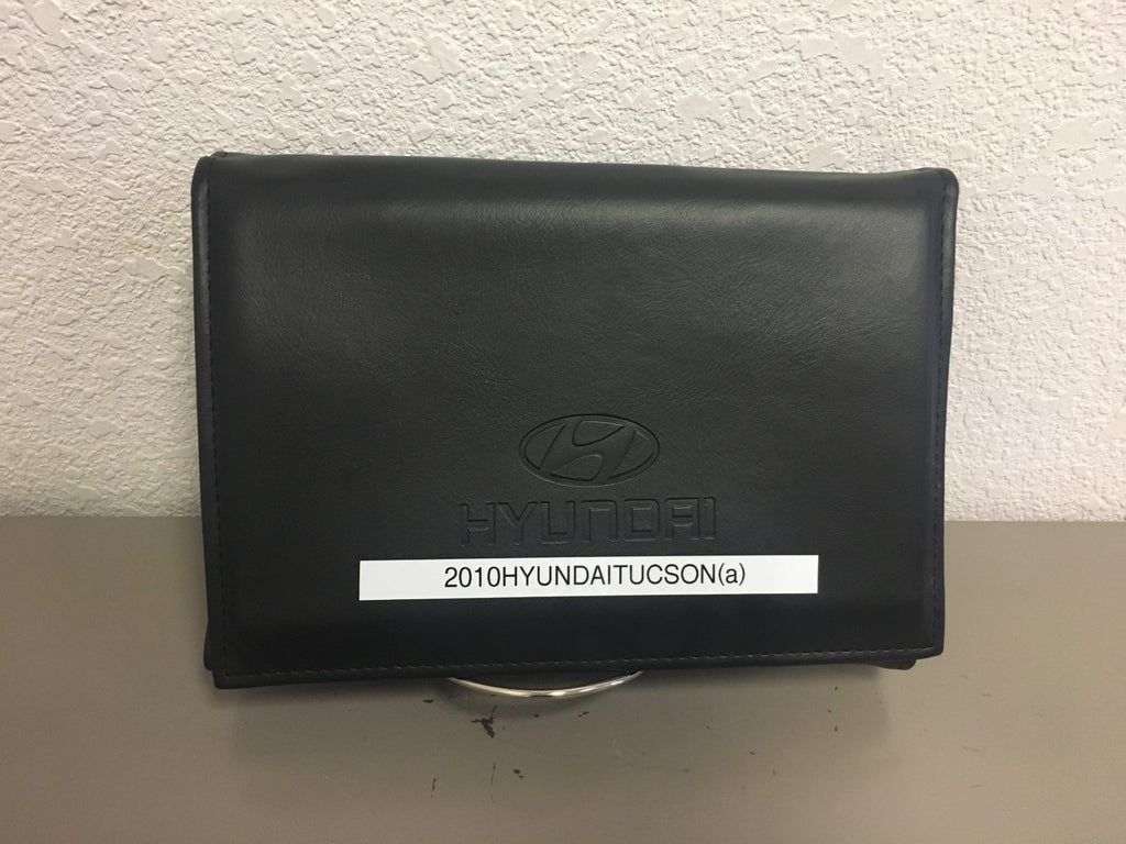 2010 Hyundai Tucson Genuine OEM Owner's Manual Set w/Hyundai Case-Free Shipping